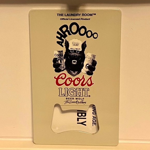 The Laundry Room Accessories The Laundry Romm Coors Light Beer Can